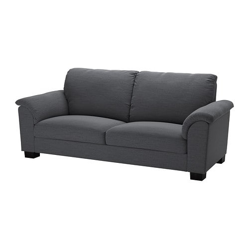 Ikea Sofa Grau
 TIDAFORS 3er Sofa Hensta grau IKEA