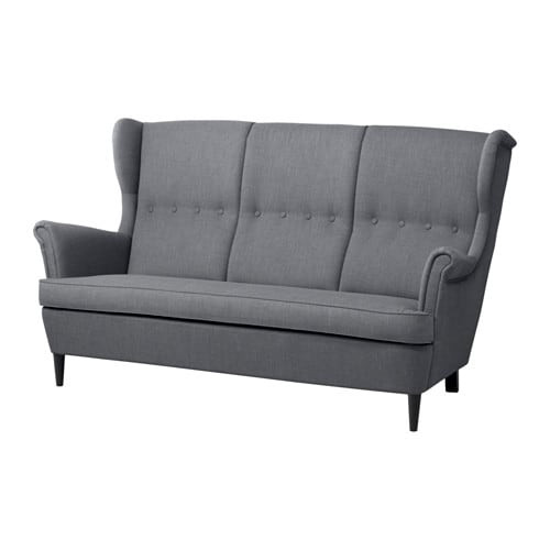 Ikea Sofa Grau
 STRANDMON 3er Sofa IKEA