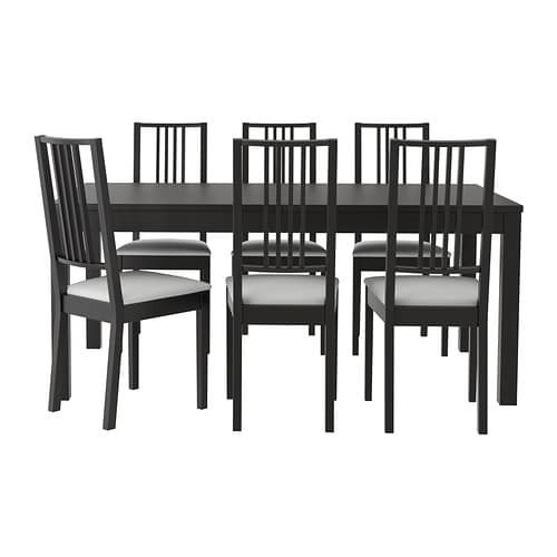 Ikea Tisch Bjursta
 BJURSTA BÖRJE Tisch und 6 Stühle IKEA