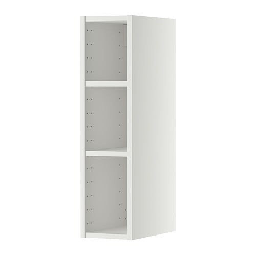 Ikea Wandschrank
 METOD Korpus Wandschrank weiß 20x37x80 cm IKEA