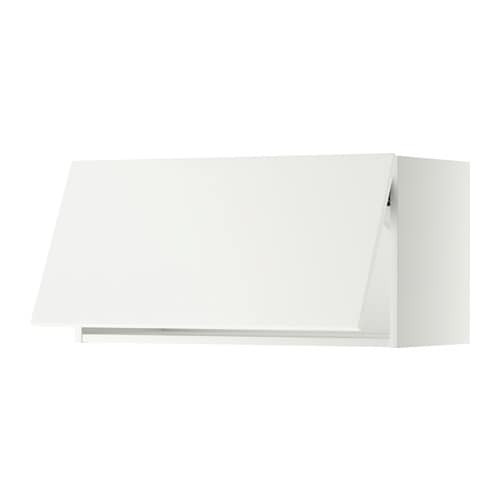 Ikea Wandschrank
 METOD Wandschrank horizontal weiß Häggeby weiß 80x40