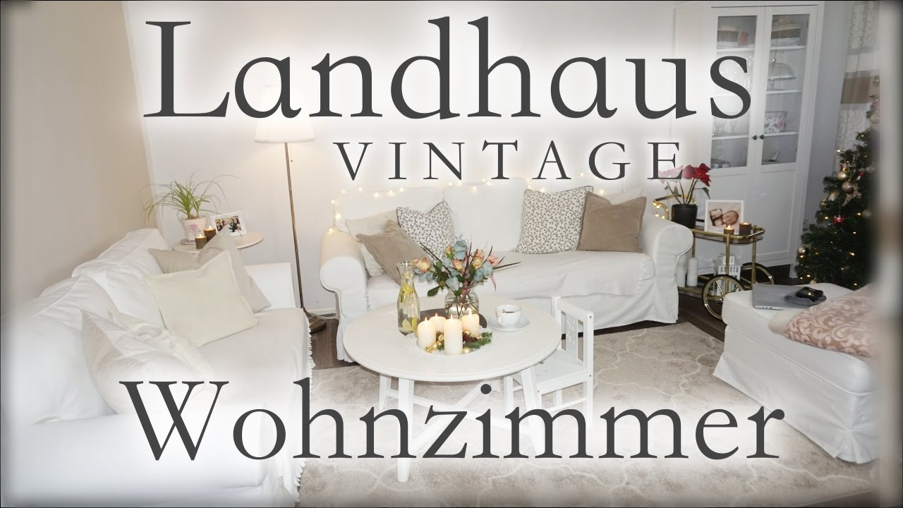 Ikea Wohnzimmer
 Wohnzimmer Roomtour Vintage Landhausstil