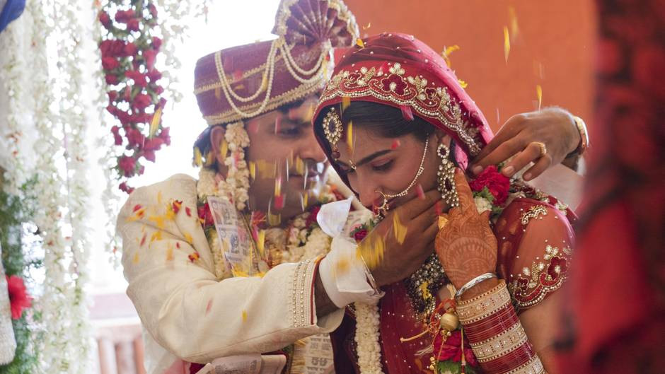 Indien Hochzeit
 In In n können Touristen Tickets für traditionelle