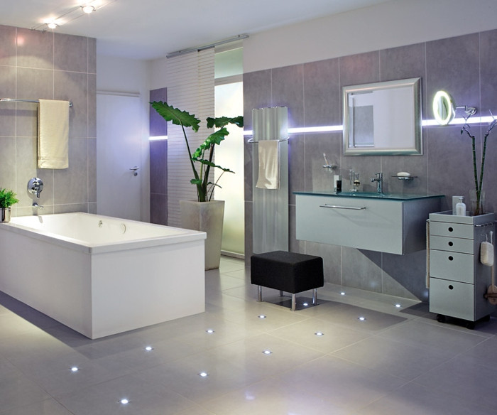 Indirekte Beleuchtung Bad
 LED indirekte Beleuchtung für ein exklusives Badezimmer