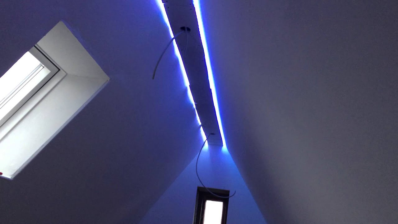 Indirekte Beleuchtung Led
 Indirekte Beleuchtung der Decke mit LED Stripes
