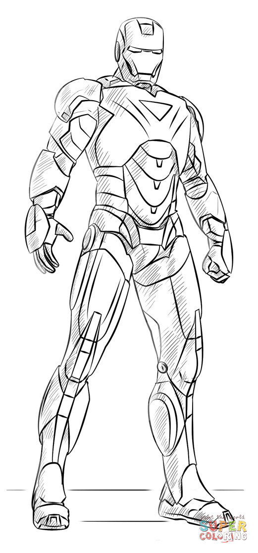 Ironman Ausmalbilder
 Iron Man coloring page