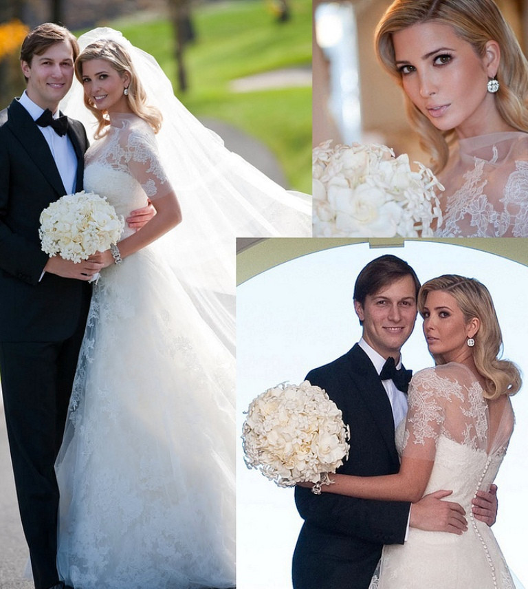 Ivanka Trump Hochzeit
 Top 10 Best Celebrity Wedding Dresses