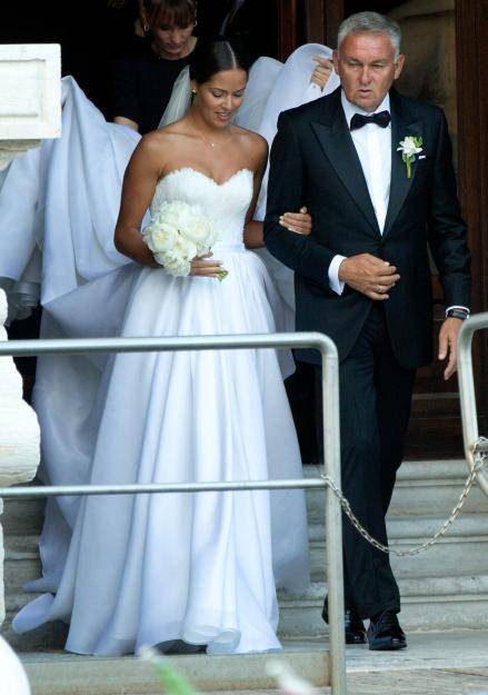 Ivanovic Hochzeit
 Ana Ivanovic wird von ihrem Vater