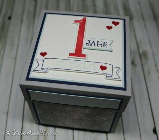 Jahrestag Geschenke Für Ihn
 Explosionsbox zum Jahrestag Geschenk Idee