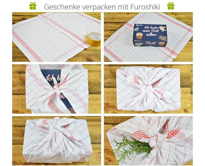 Japan Geschenke
 Geschenke verpacken mit der japanischen Furoshiki Technik