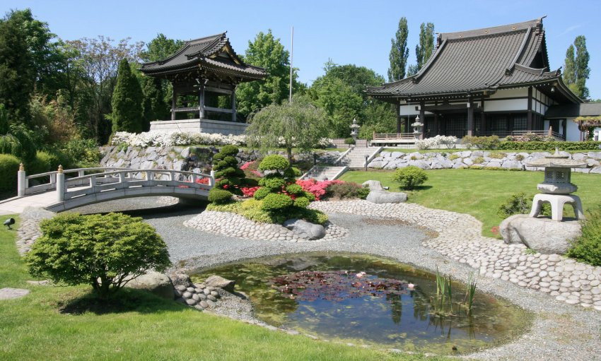 Japanischer Garten Düsseldorf
 Japanischer Rundgang in Düsseldorf Bild 2 SPIEGEL