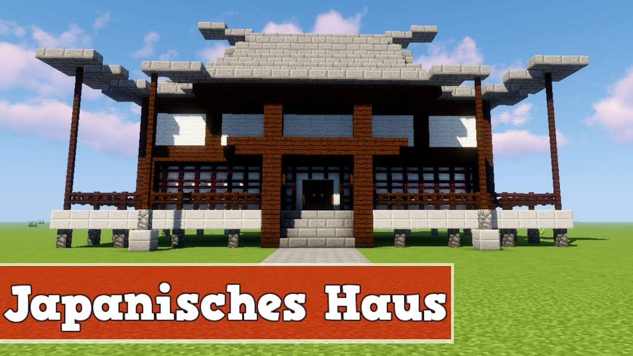 Japanisches Haus
 Wie baut man ein japanisches Haus in Minecraft