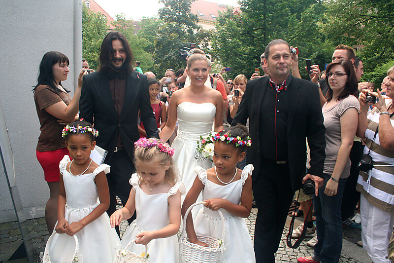 Jeanette Biedermann Hochzeit
 Promi Hochzeit in der Johanniskirche Alles Lausitz