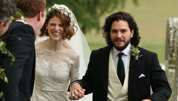 Jon Snow Hochzeit
 Kit Harington & Rose Leslie Married ‘Game of Thrones