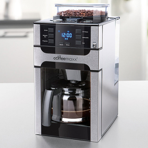 Kaffeemühle Mit Mahlwerk
 Coffee Maxx Kaffeeautomat AROMA PLUS mit Kaffeemühle