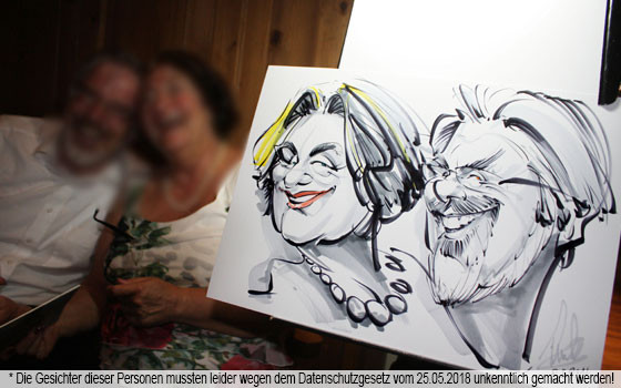 Karikaturist Hochzeit
 Karikaturen zur Hochzeit Schnellportraits von David Müller