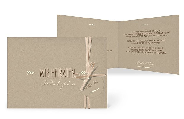 Kartenmacherei Hochzeit
 Hochzeitseinladungen drucken Einladungskarten zur Hochzeit