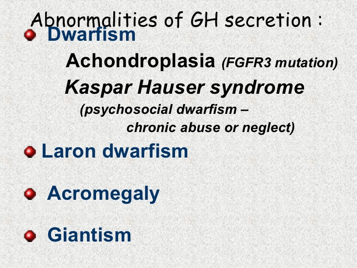 Kaspar Hauser Syndrom
 2006 Endocrine Pituitary Gland