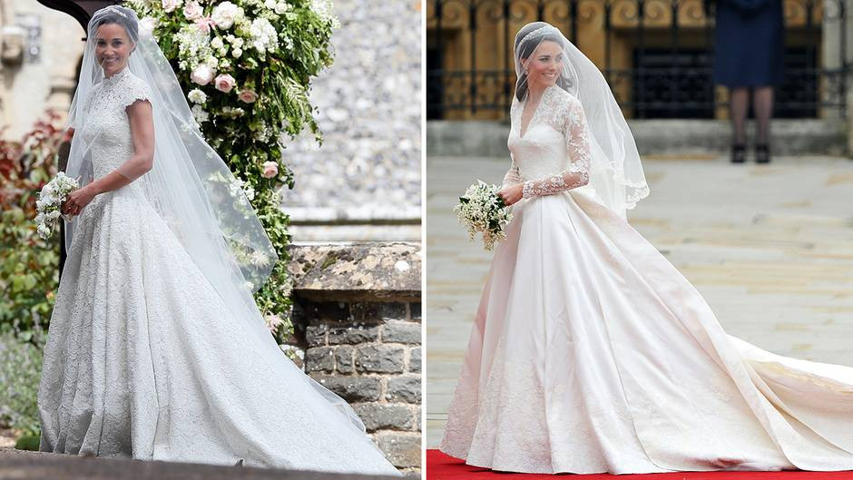 Kate Middleton Hochzeit
 Der Mann das Kleid Kirche Die Hochzeiten von Pippa