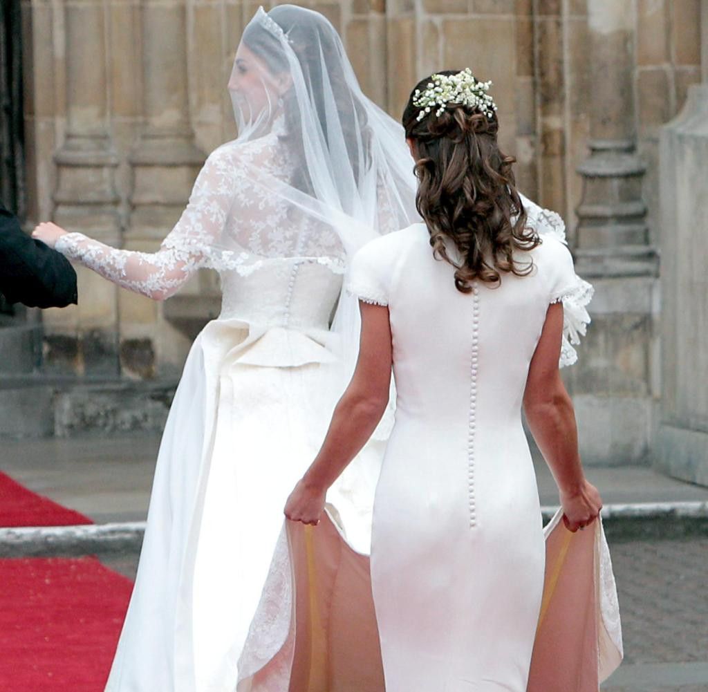 Kate Middleton Hochzeit
 Kates Schwester Pippa Middleton und James Matthews