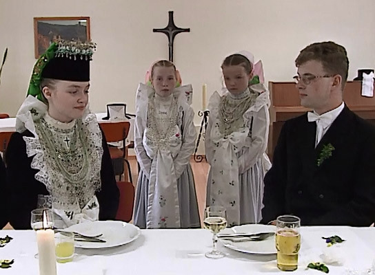 Katholische Hochzeit
 Fotogalerie Sorbische katholische Hochzeit