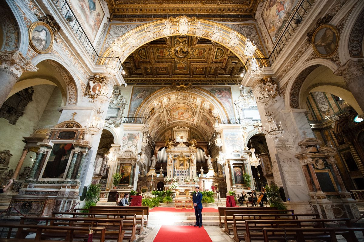 Katholische Hochzeit
 Katholische Hochzeit in Rom Hochzeit in Italien