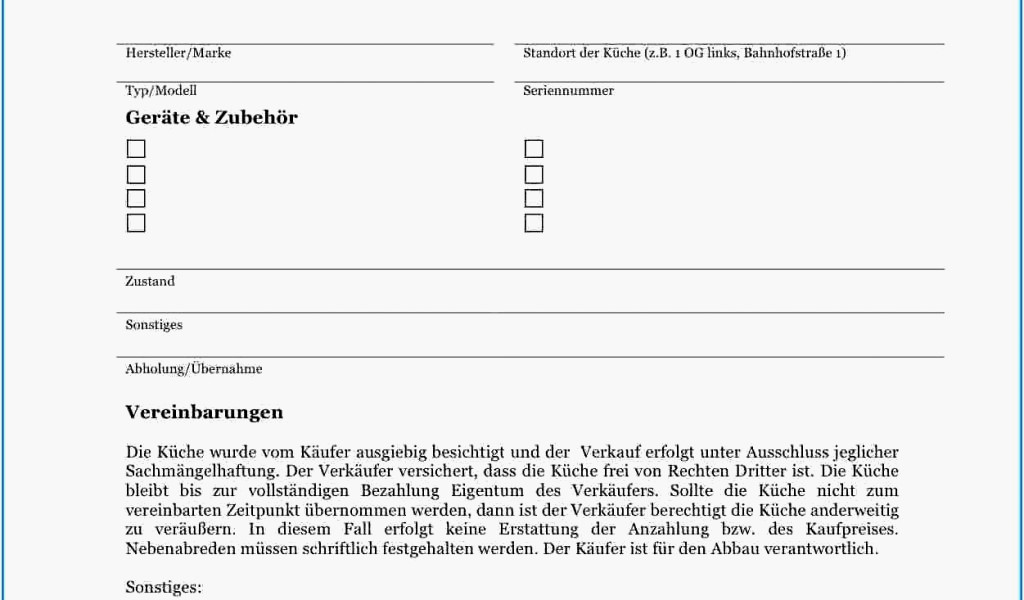 Kaufvertrag Muster Küche
 Kaufvertrag Küche Muster Kuche Mit Eckfenster Cool Fenster