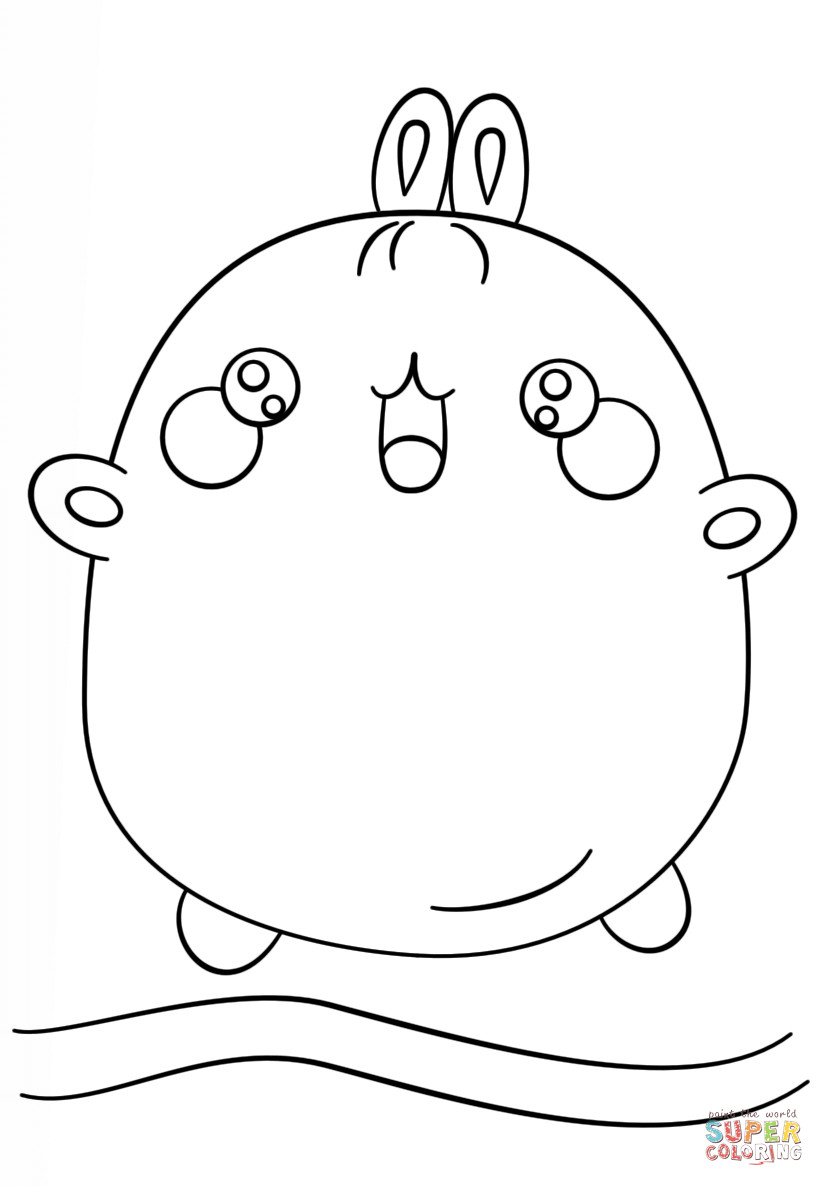 Kawaii Ausmalbilder
 Kawaii Molang coloring page