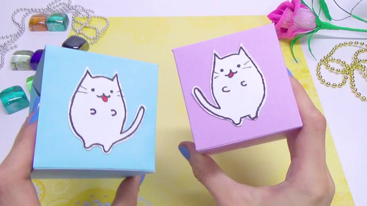 Kawaii Diy
 DIY paper crafts idea DIY kawaii cat easy paper toys