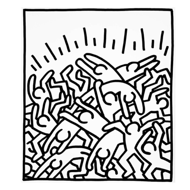 Keith Haring Malvorlagen
 157 best Keith Haring images on Pinterest