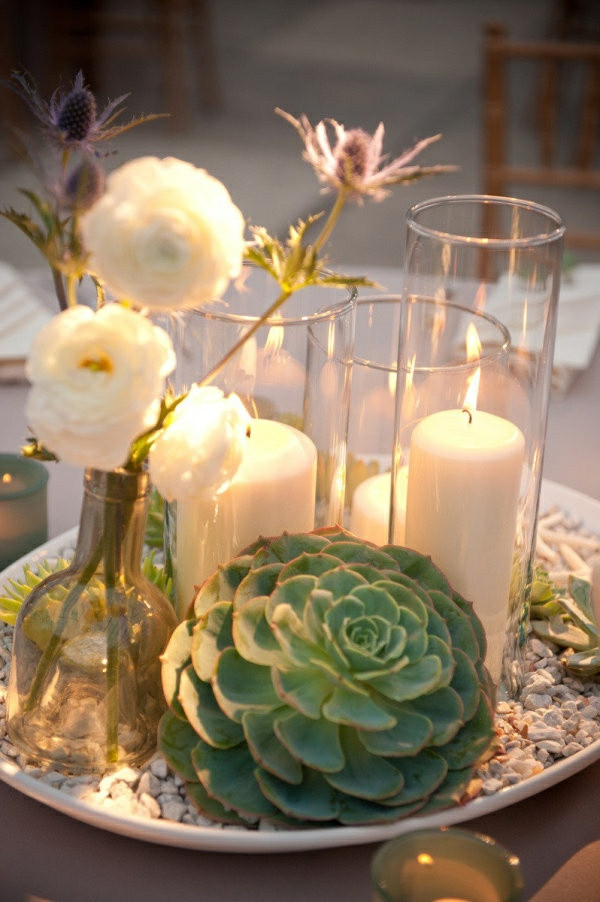 Kerzen Hochzeit
 Hochzeitskerzen romantische warme Licht Archzine
