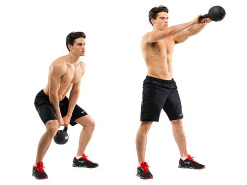 Kettlebell Swing
 Zambia Olympic workout Build muscle with Olympic lifts