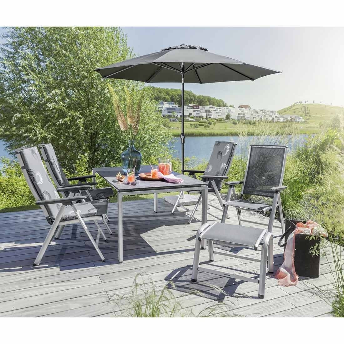 Kettler Tisch
 Kettler Vista Gartenmöbelset 12 teilig mit Float Tisch