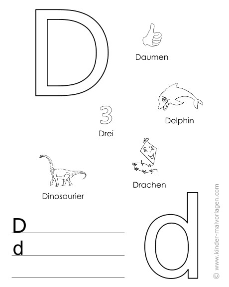 Kinder Malvorlagen Com
 Alphabet lernen Buchstaben Lernvorlagen