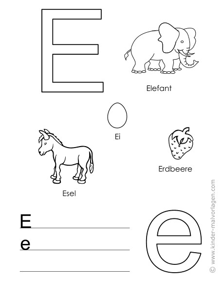 Kinder Malvorlagen Com
 Alphabet lernen Buchstaben Lernvorlagen