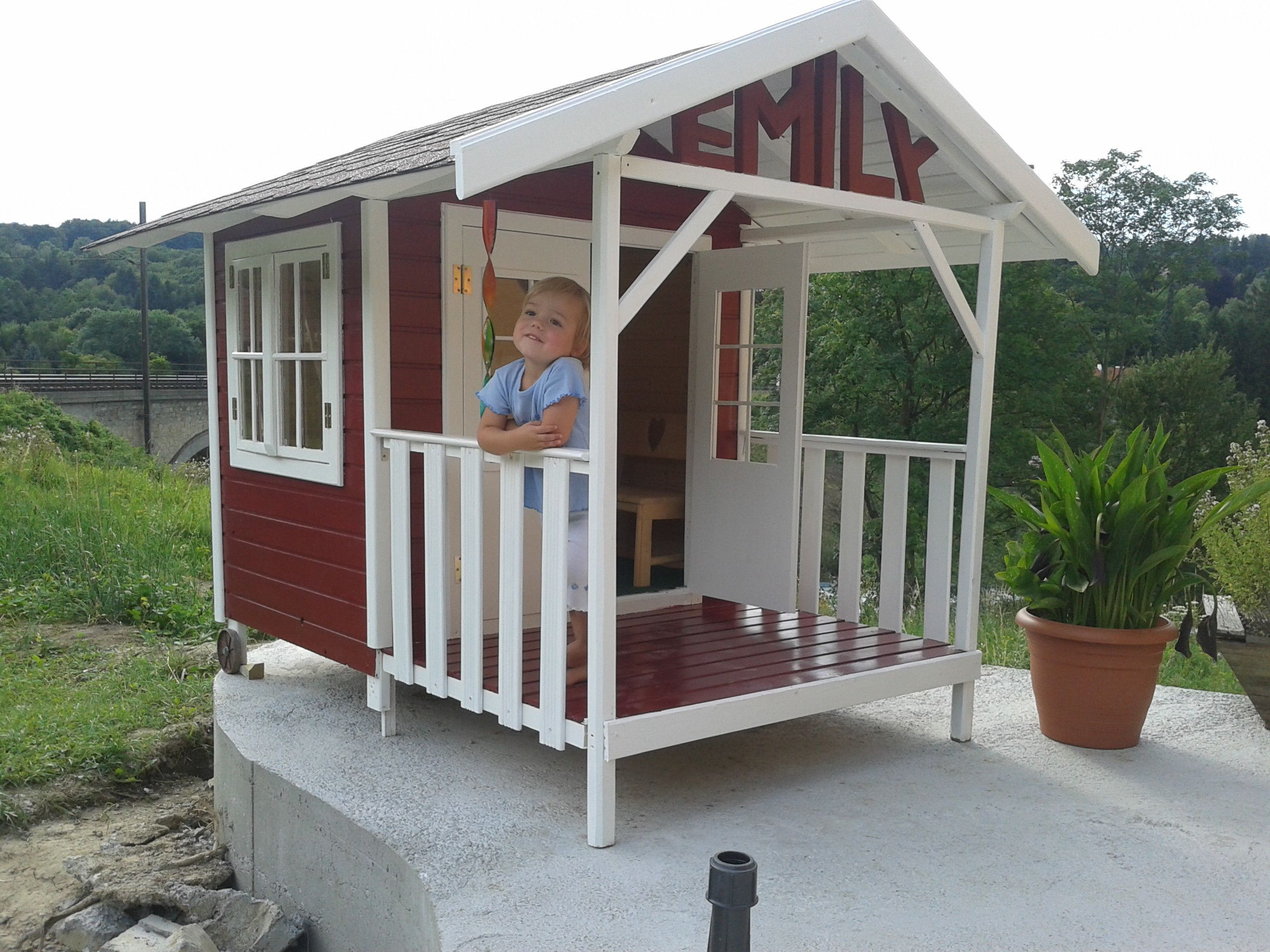 Kinderhaus Garten
 Kinderhaus Bauanleitung zum selber bauen