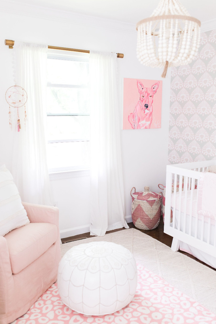 Kinderzimmer Grau Rosa
 40 entzückende Ideen für ein elegantes Babyzimmer in Grau