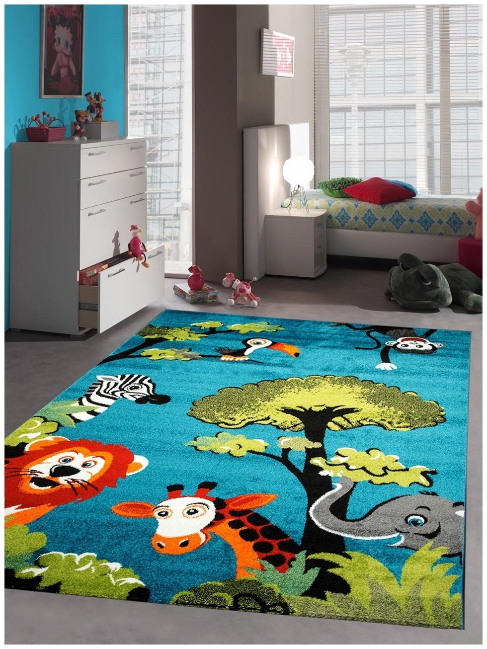 Kinderzimmer Teppich
 Teppich Kind Amazon Kinderteppich Spielteppich
