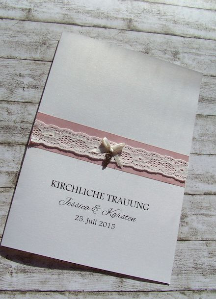 Kirchenheft Hochzeit Vintage
 Die besten 25 Kirchenheft hochzeit Ideen auf Pinterest