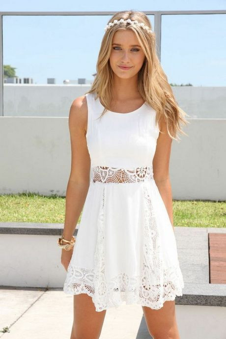 Kleid Sommer Hochzeit
 Weißes kleid hochzeit Minis Pinterest