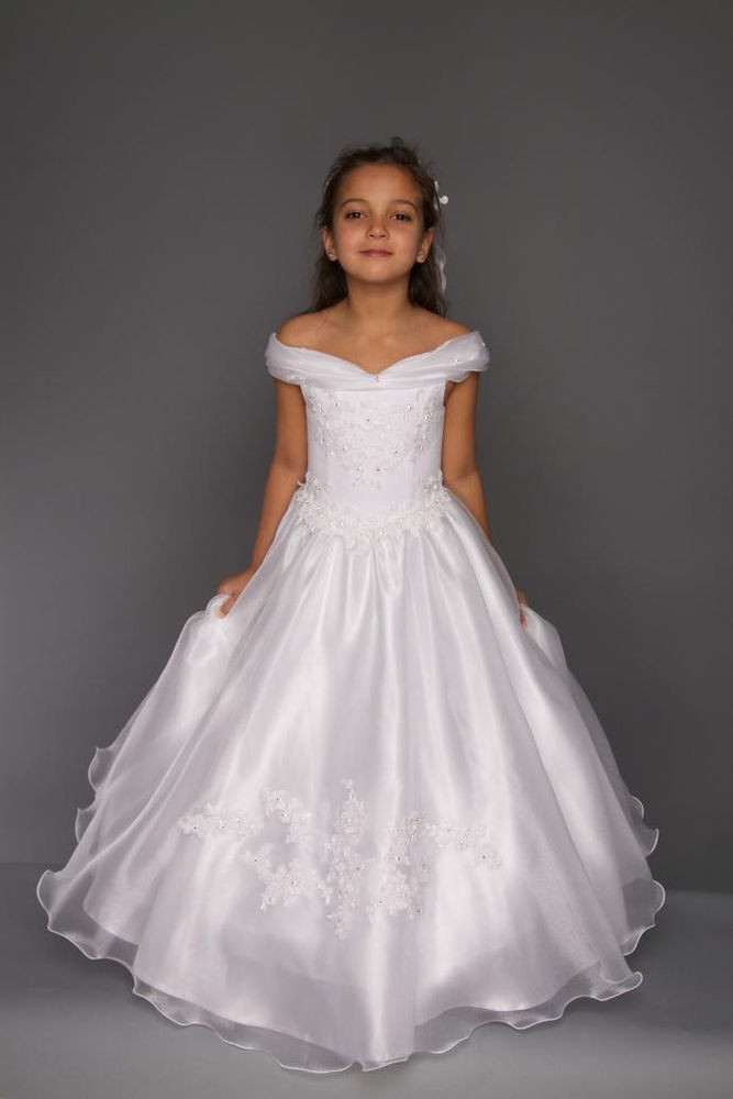 Kleider Für Blumenkinder Hochzeit
 Kinderkleid Kommunion Blumenkinder Kleid Modell Mimi