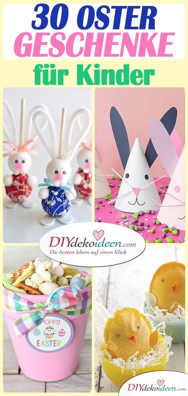 Kleine Geschenke Zu Ostern
 30 Ideen für Ostergeschenke für Kinder kleine Geschenke