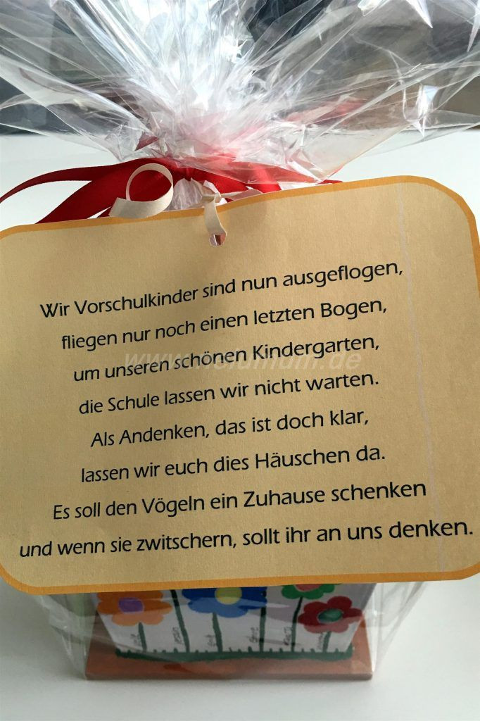 Kleine Geschenke Zum Abschied
 Geschenkideen zum Abschied Einschulung