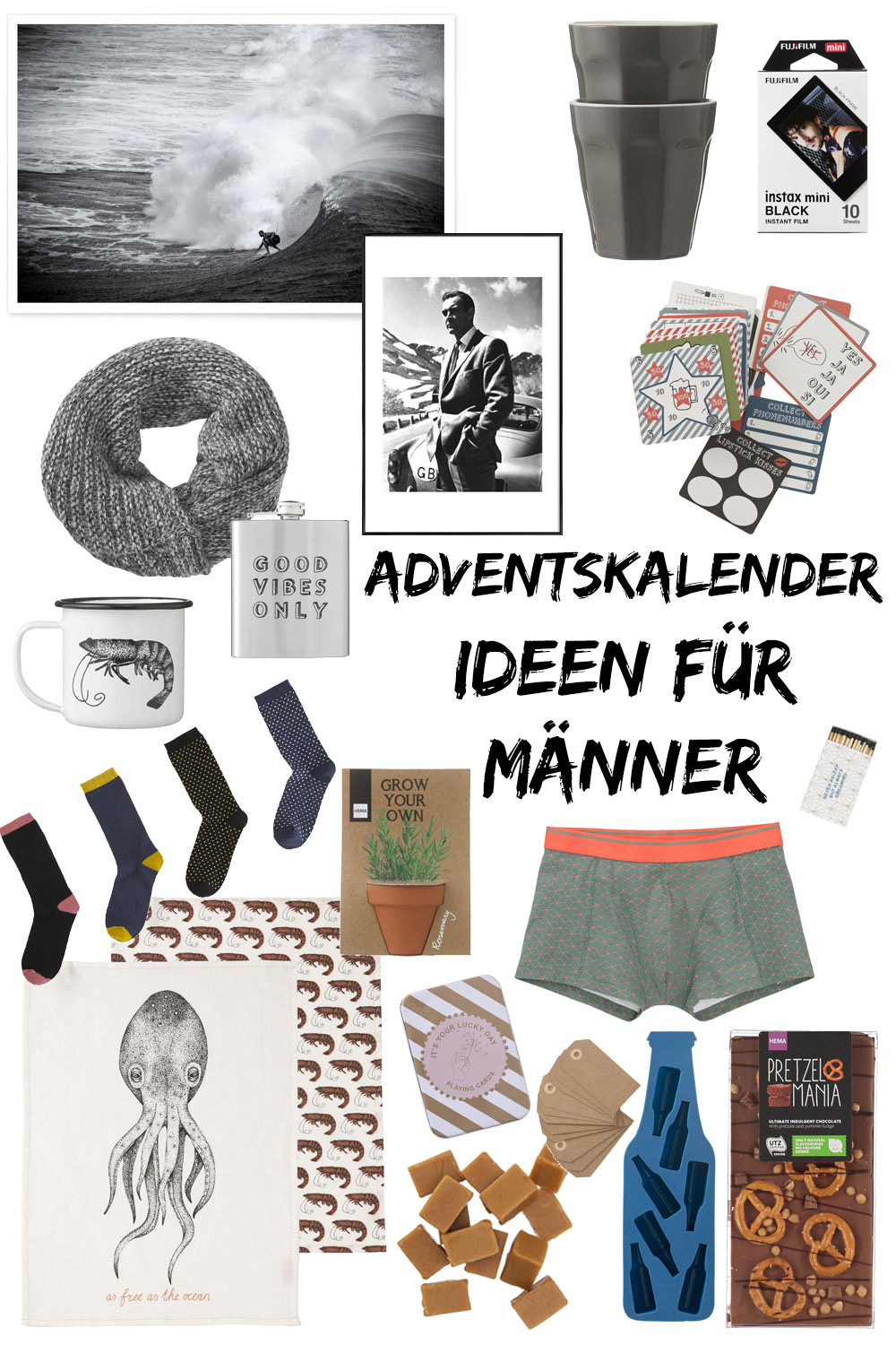 Kleine Geschenkideen Für Männer
 Adventskalender Geschenkideen für Männer 2017