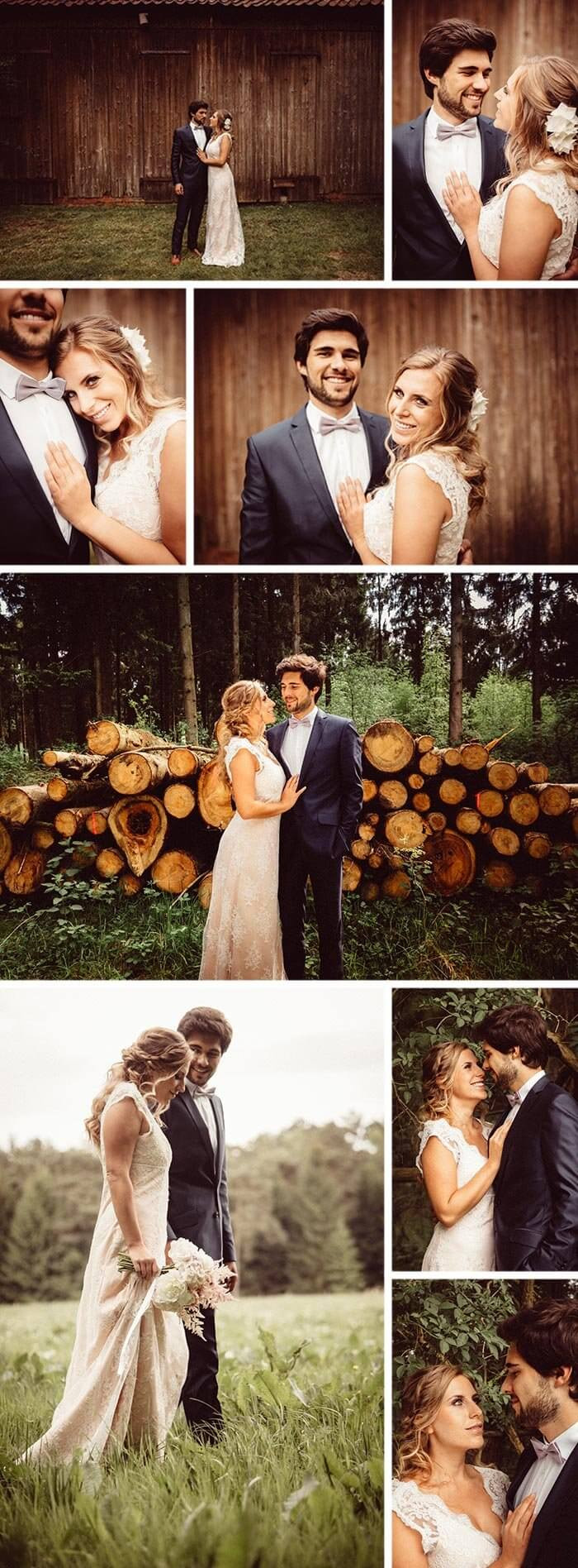 Kleine Hochzeit Ideen
 Kleine Hochzeit in der Natur Waldhochzeit mit elegantem Touch