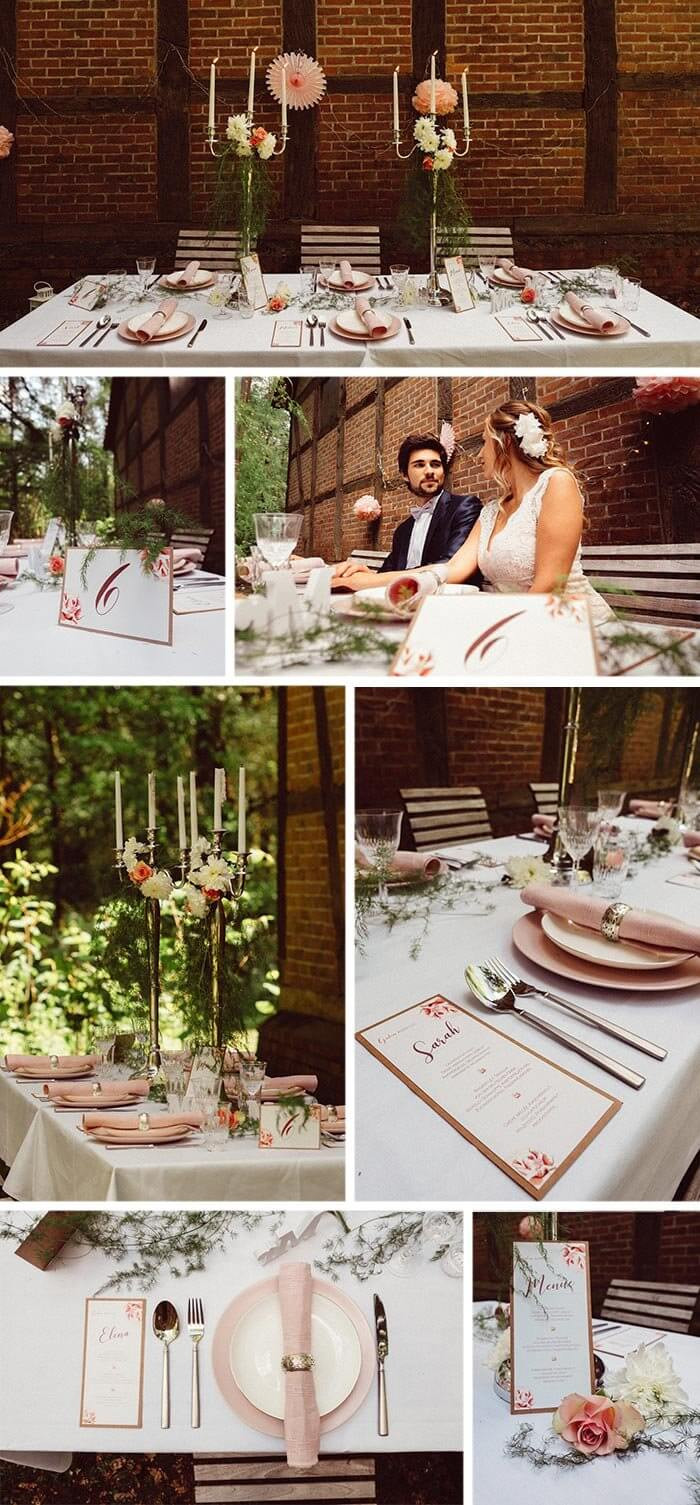 Kleine Hochzeit Ideen
 Kleine Hochzeit in der Natur Waldhochzeit mit elegantem Touch