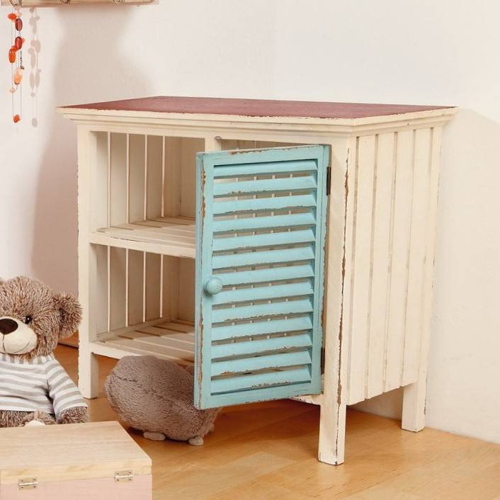 Kleine Kommode
 Kleine Holz Kommode "Shabby" Wohnambiente Shop