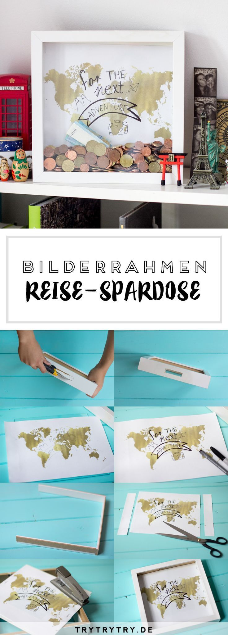 Kleine Reise Geschenke
 DIY Reise Spardose & 7 Spartipps für nächste Reise