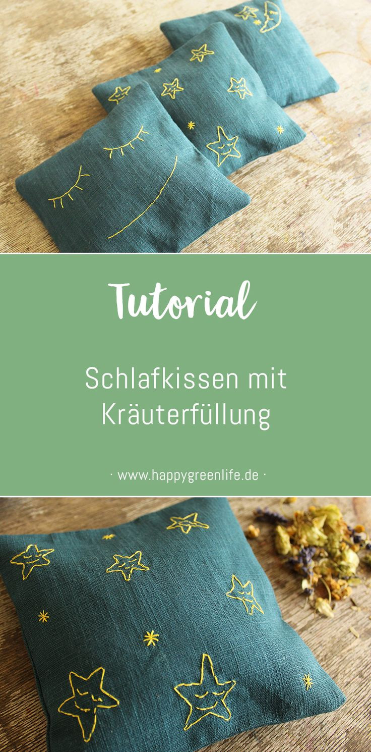 Kleinigkeiten Geschenke
 Nähanleitung Schlafkissen mit Kräuterfüllung