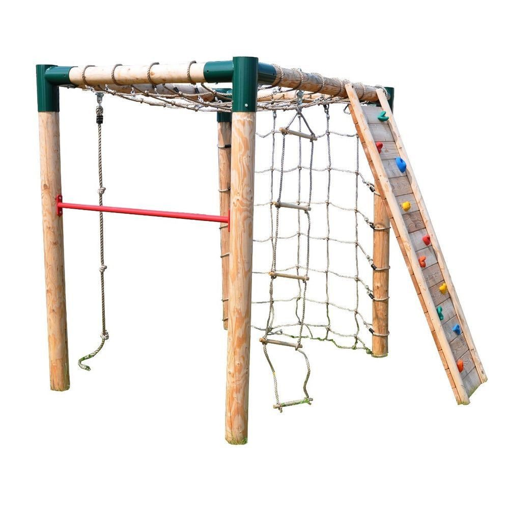 Kletterturm Garten
 Klettergerüst Kletterturm Kletternetz Kletterseil